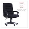 Alera Office Chair, Fabric, Padded Loop, Black 12010-01D